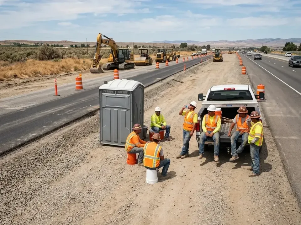 highway-road-construction-crew-007 — frequently asked questions, Porta Potty and Restroom Rentals in Countryside, VA